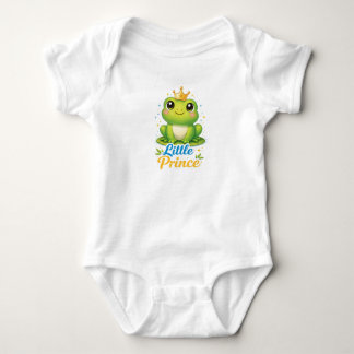 Body bébé Petit Prince – Dessin joli roi grenouill