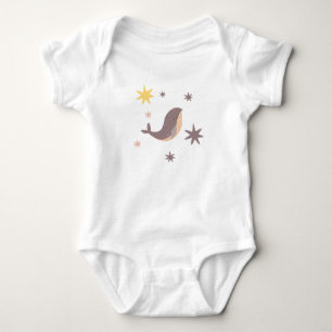 Body bébé Petite Baleine avec Étoiles