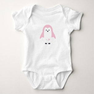 Body Bébé Pingouin rose bébé Creeper