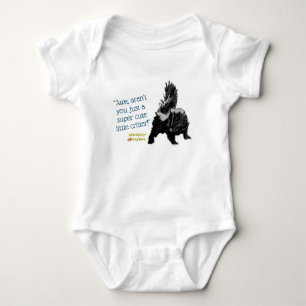 Body bébé pour bébé mouffette