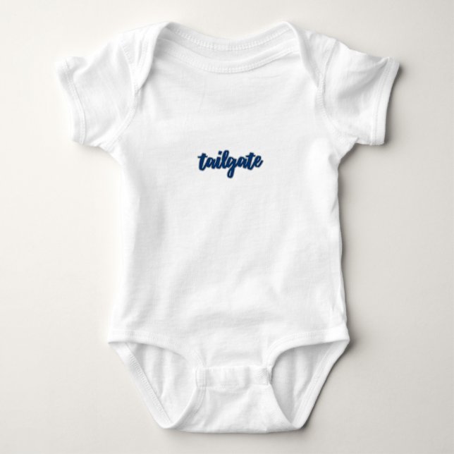 Body bébé pour fête de queue de camionnette (Devant)