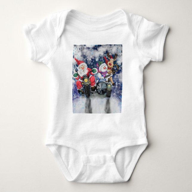 Body bébé pour Noël (Devant)