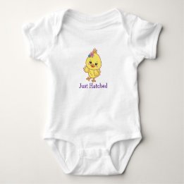 Body Bébé Poussin Mignon Personnalisé, Cadeau Baby Show