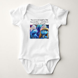 Body Bébé Schtroumpfs