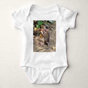Body Bébé singe