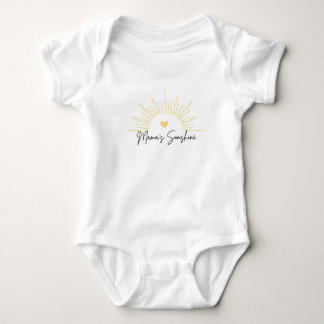 Body bébé Sonshine de maman.