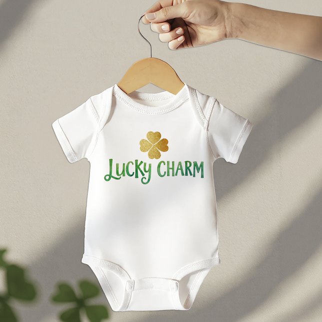 Body bébé St. Patrick’s Lucky Charm (Lucky Charm Keepsake)