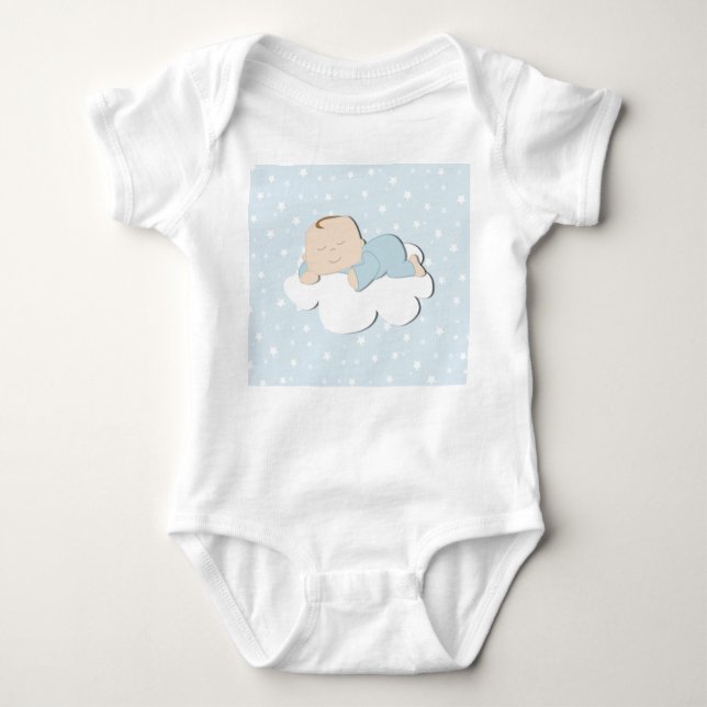 Body Bébé sur le nuage Baby Bodysuit (Devant)
