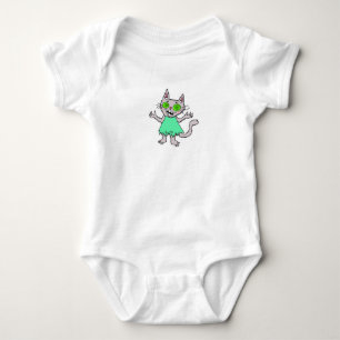 Body Bébé Top Chat Fou