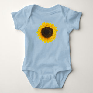 Body Bébé tournesol