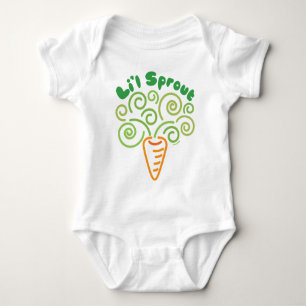 Body Bébé végétal - Carotte