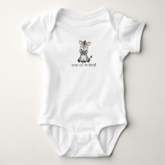 body bébé zèbre unique