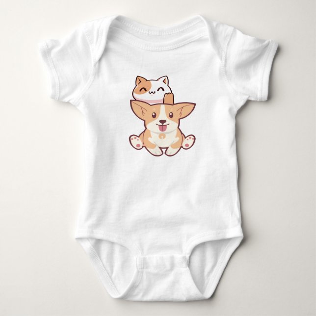Body bébés doux (Devant)