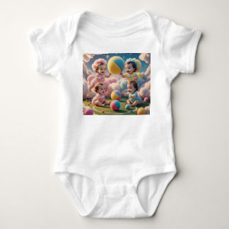 Body Bébés joueurs avec des boules colorées - Enfants a