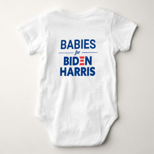 Body Bébés pour Biden Harris Texte personnalisé
