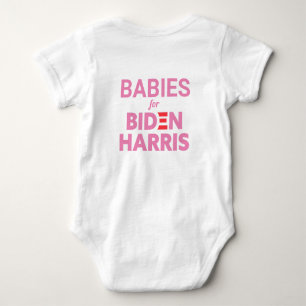 Body Bébés pour Biden Harris Texte personnalisé