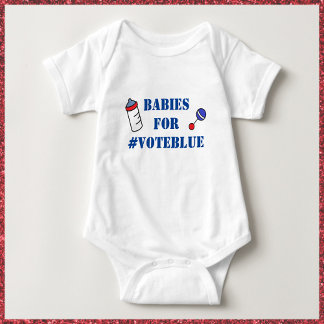 Body Bébés pour VOTE BLEU Un morceau Bébé Bodysuit