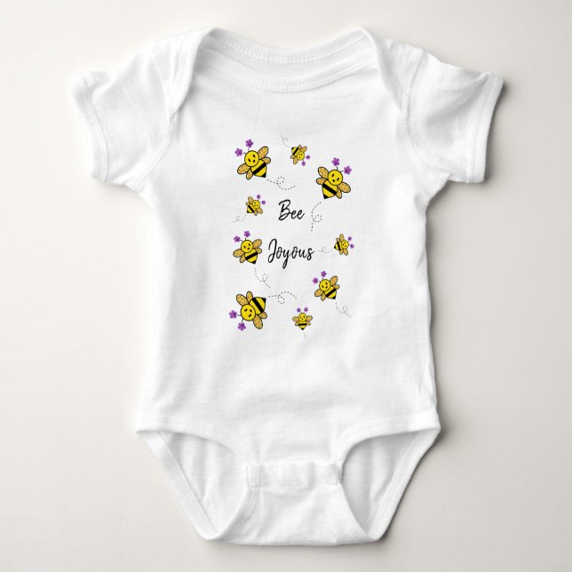 Body Bee Joyous Whimsical Floral (Devant)