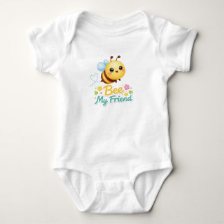 Body Bee My Friend Baby Bodysuit – Cute Smiling Bee wit