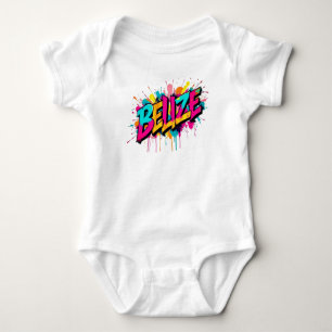 Body Bélize coloré style graffiti vêtements tenue enfan
