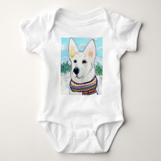 Body Berger Blanc Allemand  (Devant)
