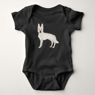 Body Berger suisse blanc Berger allemand Chien alsacien