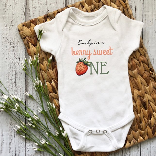 Body Berry fraise Premier anniversaire Vintage (Créateur téléchargé)