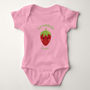 Body Berry Spécial Personnalisé Sourire fraise