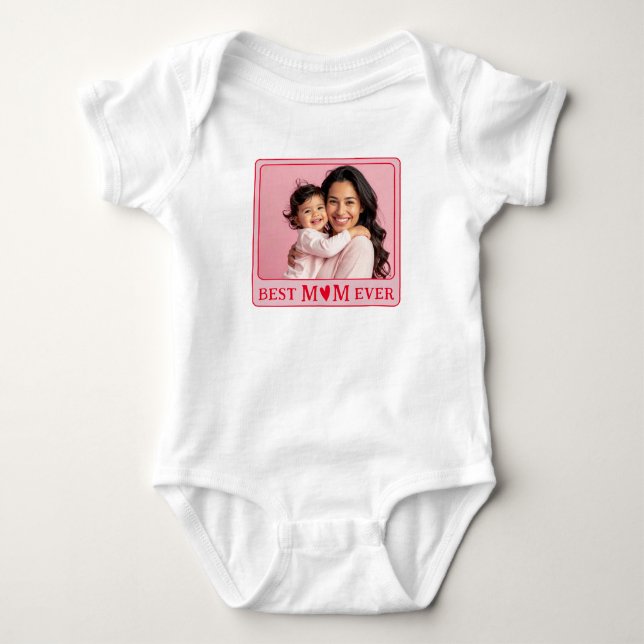 Body Best Mom Ever Photo Toddler (Devant)