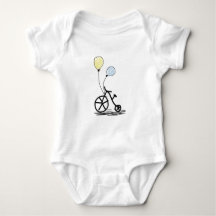 Bicyclette et ballons