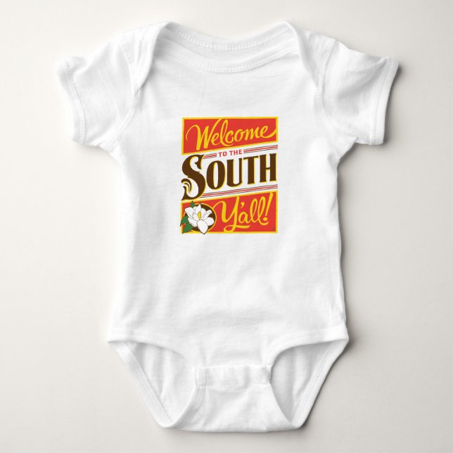 Body Bienvenue Au South Y'all (Devant)