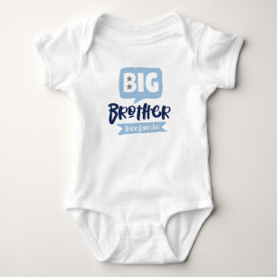 Body Big Brother Baby Faire-part Nom & Monogram Baby