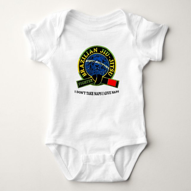 Body BJJ - Brésilien Jiu-Jitsu Baby Fighter (Devant)