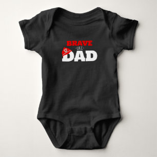Body Black Brave Comme Papa Pompier Bodysuit T-shirt