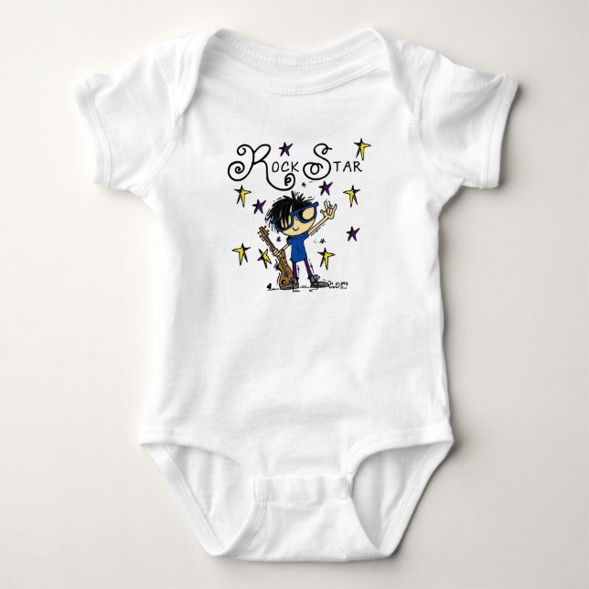 Body Black Hair Boy Rock Star (Devant)