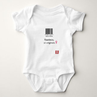 Body Blouse pour bébés : taurins « Made in Vénus "