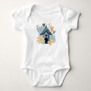 Body Blue Bird House
