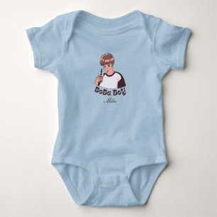 Body boba thé bulle thé baby bodysuit