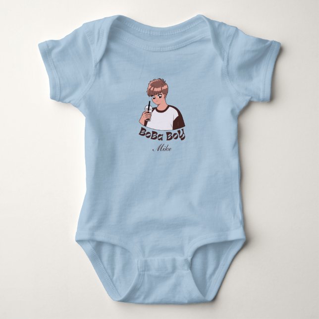 Body boba thé bulle thé baby bodysuit (Devant)