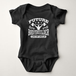 Body Bodybuilder Futur Comme Mon Oncle Baby Bodysuit