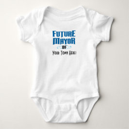 Body Bodysuit à une pièce du futur maire pour bébé garç