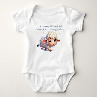 Body Bodysuit avec imprimé de mouton mignon