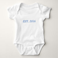 Bodysuit Baby Jersey, White Créé 2017