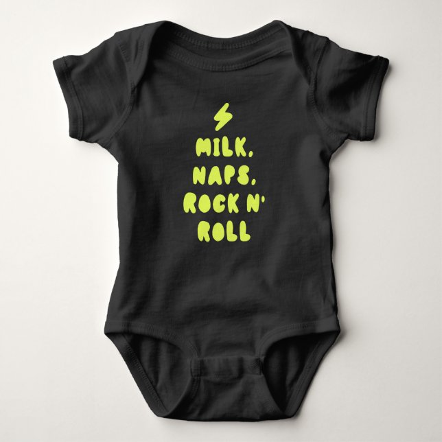 Body Bodysuit Baby Rock n'Roll (Devant)