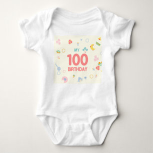 Body Bodysuit bébé 100 jours