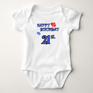 Body Bodysuit bébé Anniversaire 21