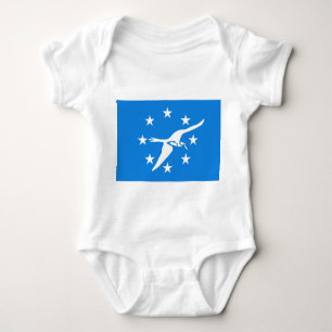 Body Bodysuit bébé avec drapeau de Corpus Christi, USA