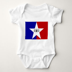 Body Bodysuit bébé avec drapeau de San Antonio, USA