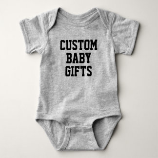Body Bodysuit bébé Cadeaux bébé personnalisés Modèle bl