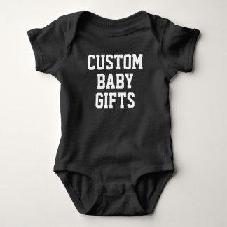 Body Bodysuit bébé Cadeaux bébé personnalisés Modèle bl